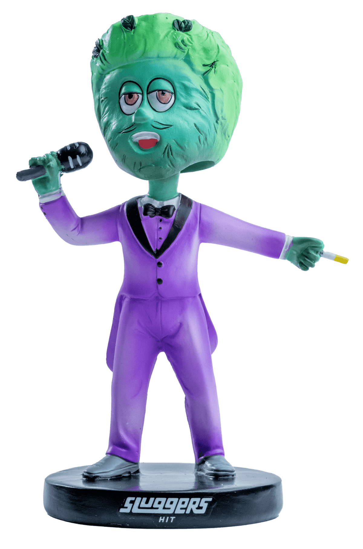 Green Sluggers Bobblehead, view 1