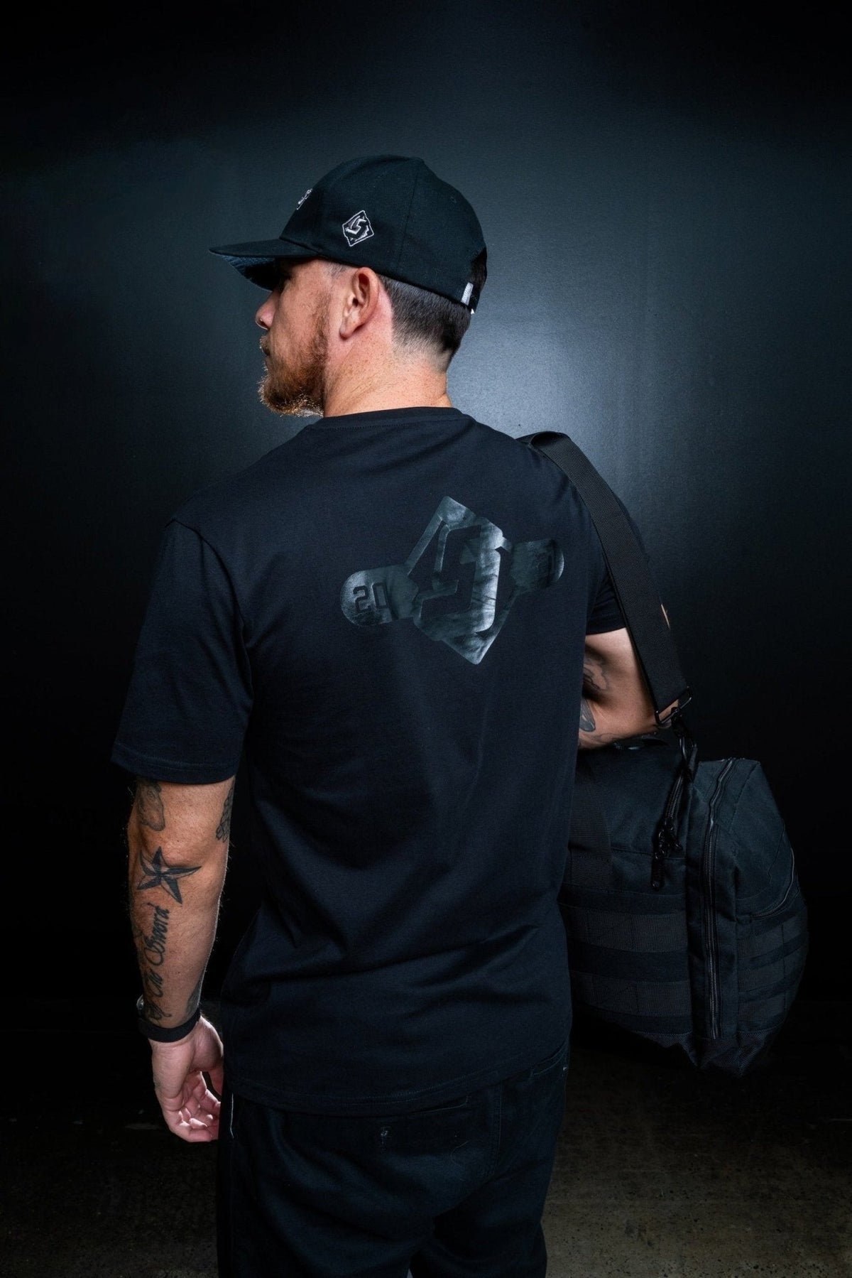 Black Stealth Logo Shirt, view 6