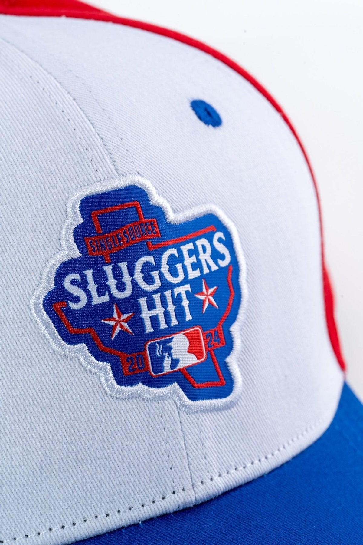 Red White and Blue Sluggers Hat, view 7