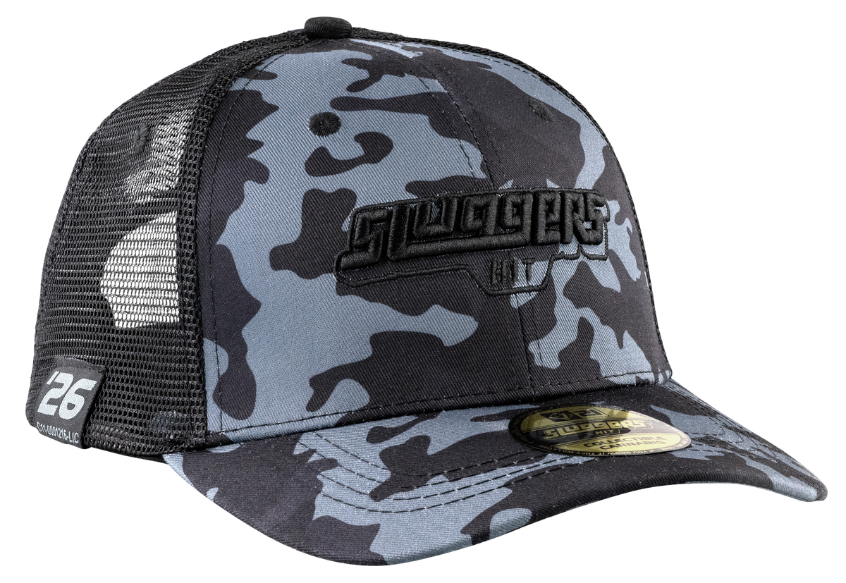 Cool Gray Camo Trucker Hat, view 2