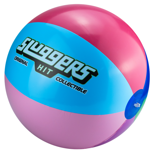 Pink and Blue Beach Ball, view 1