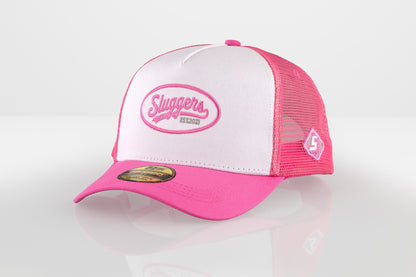 Pink Trucker Hat, view 3