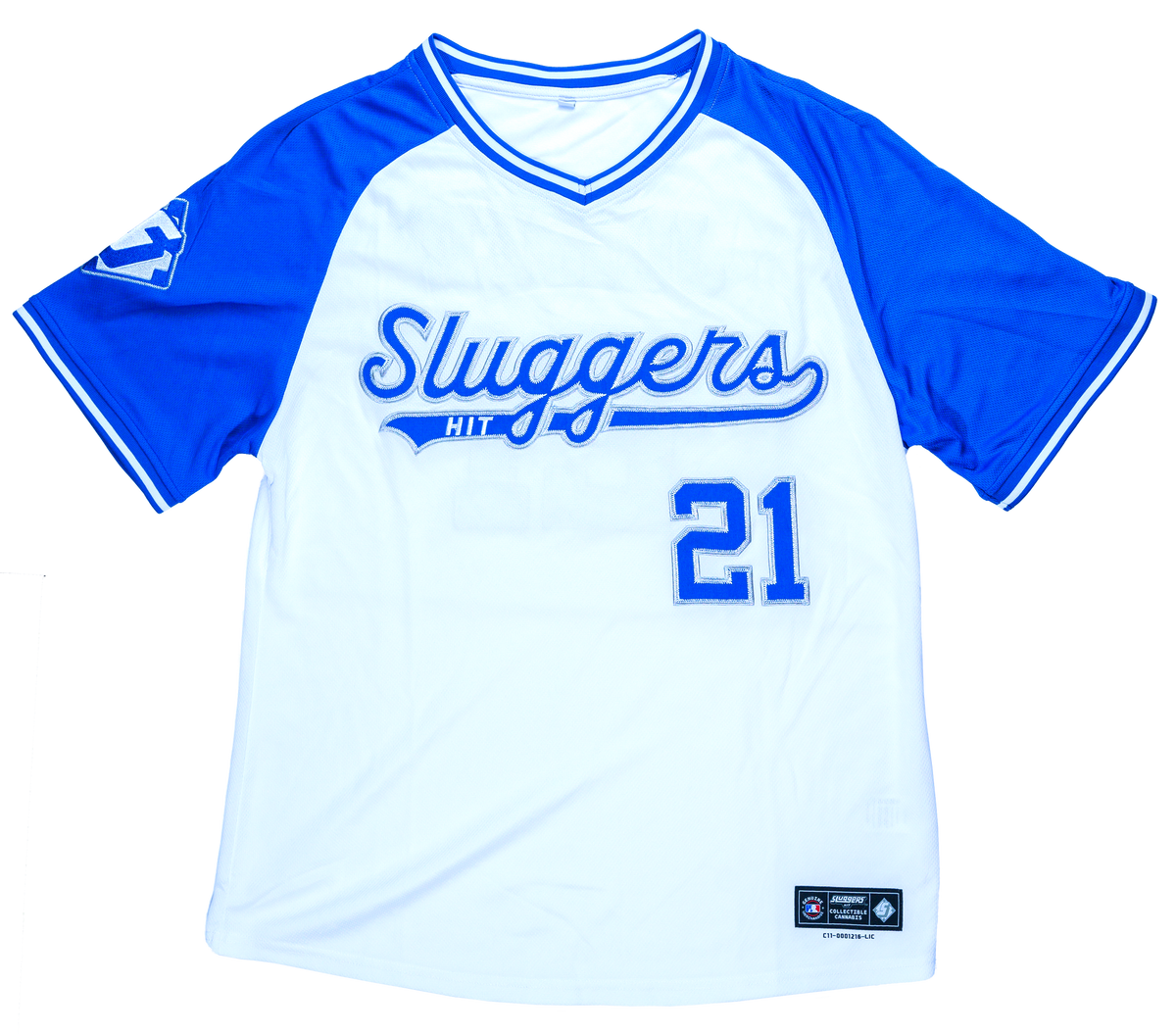 Los Angeles Blue Baseball Jersey, view 1