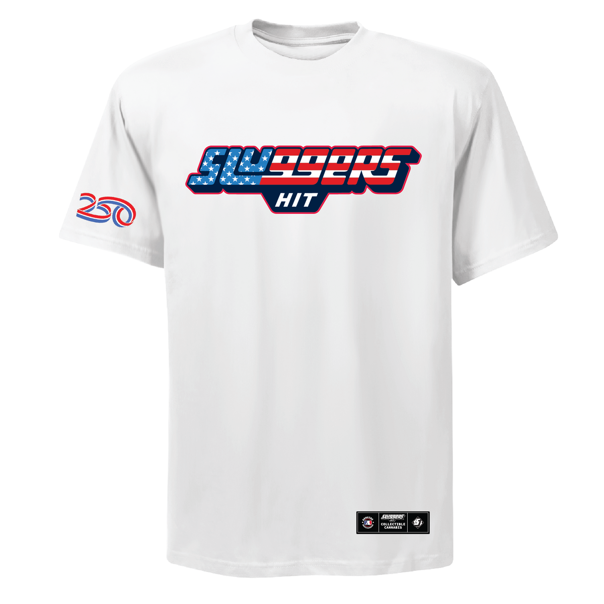 USA 250 White T-Shirt, view 1