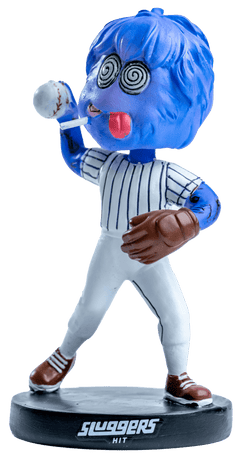 Blue Sluggers Bobblehead, view 1