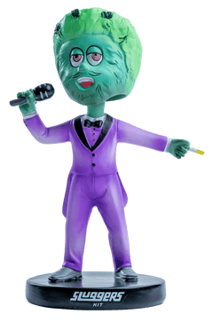 Green Sluggers Bobblehead, view 1