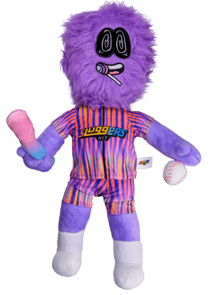 Purple Sluggers Character Plush, view 1