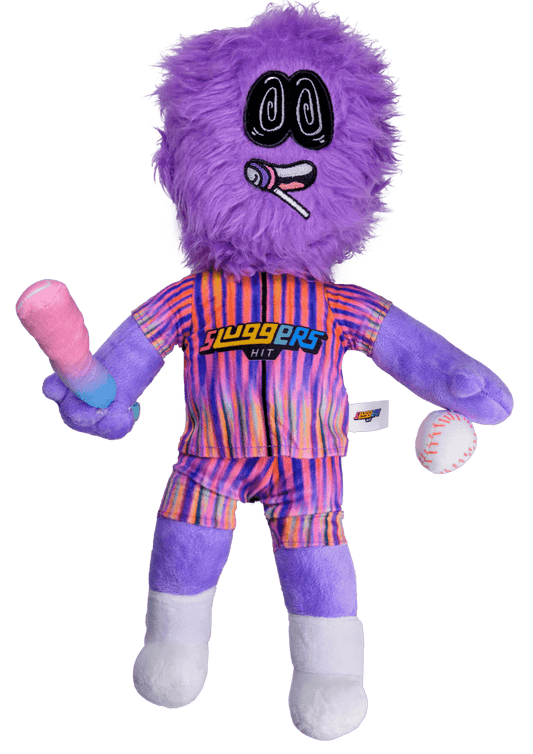 Purple Sluggers Character Plush, view 1