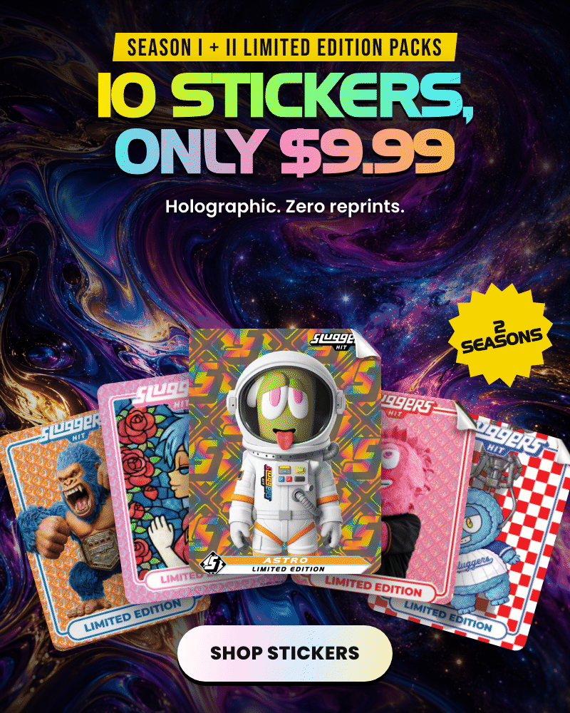 10 stickers, only $9.99: Season I and II limited edition sticker packs