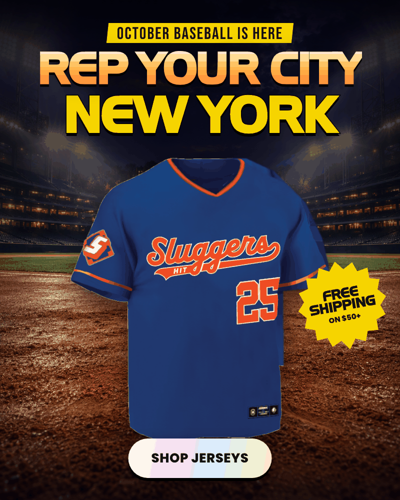 Rep your city all October: Sluggers city baseball jerseys