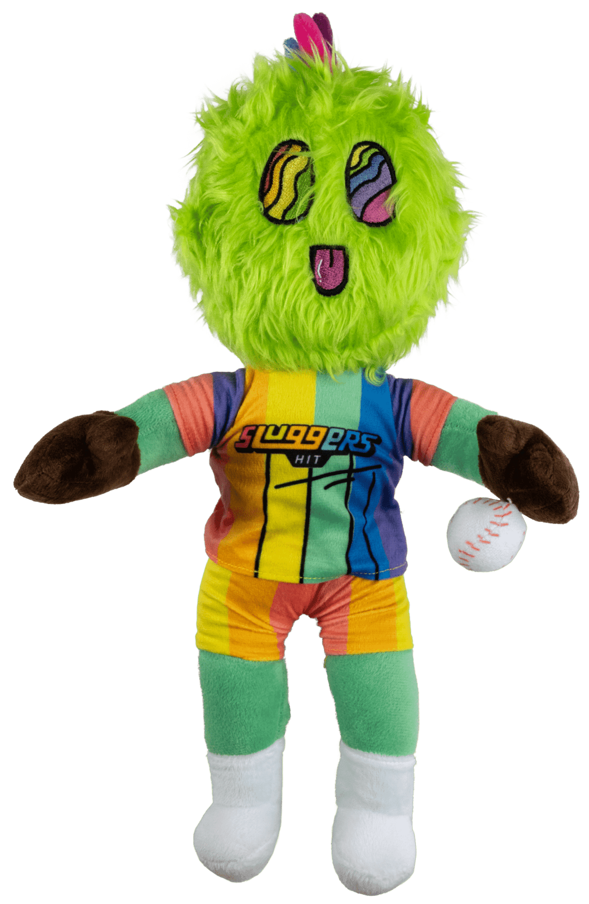 Rainbow Sluggers Character Plush, view 1