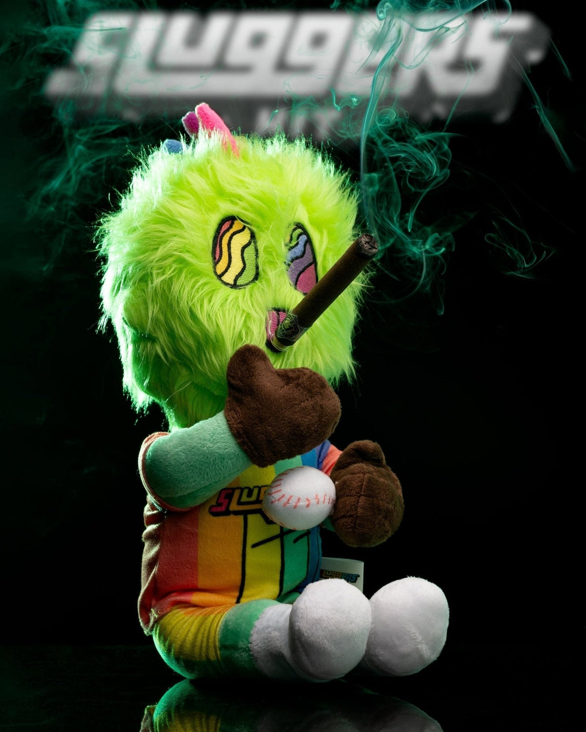 Rainbow Sluggers Character Plush, view 2