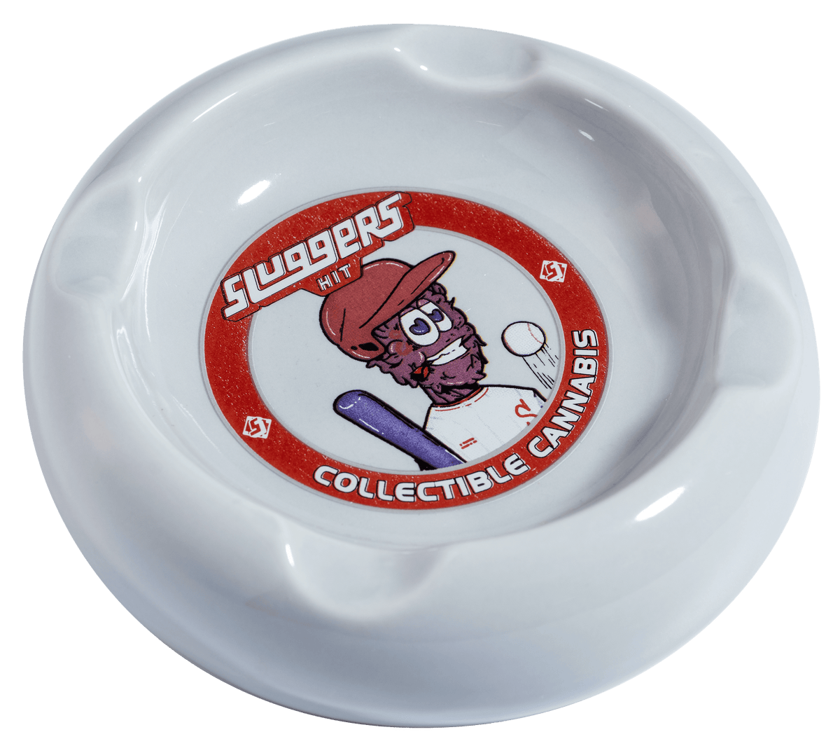 Rose Ceramic Ash Tray - Sluggers
