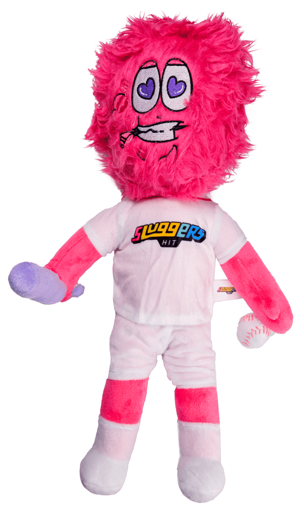 Pink Sluggers Character Plush, view 1