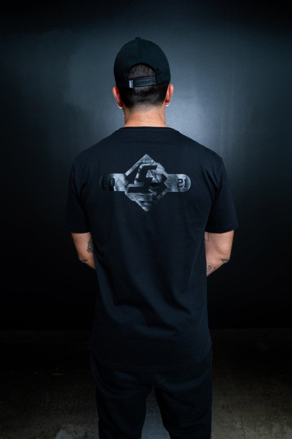 Black Stealth Logo Shirt, view 5