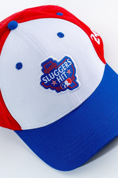 Red White and Blue Sluggers Hat, view 2